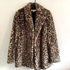 Boden Faux Fur Jacket